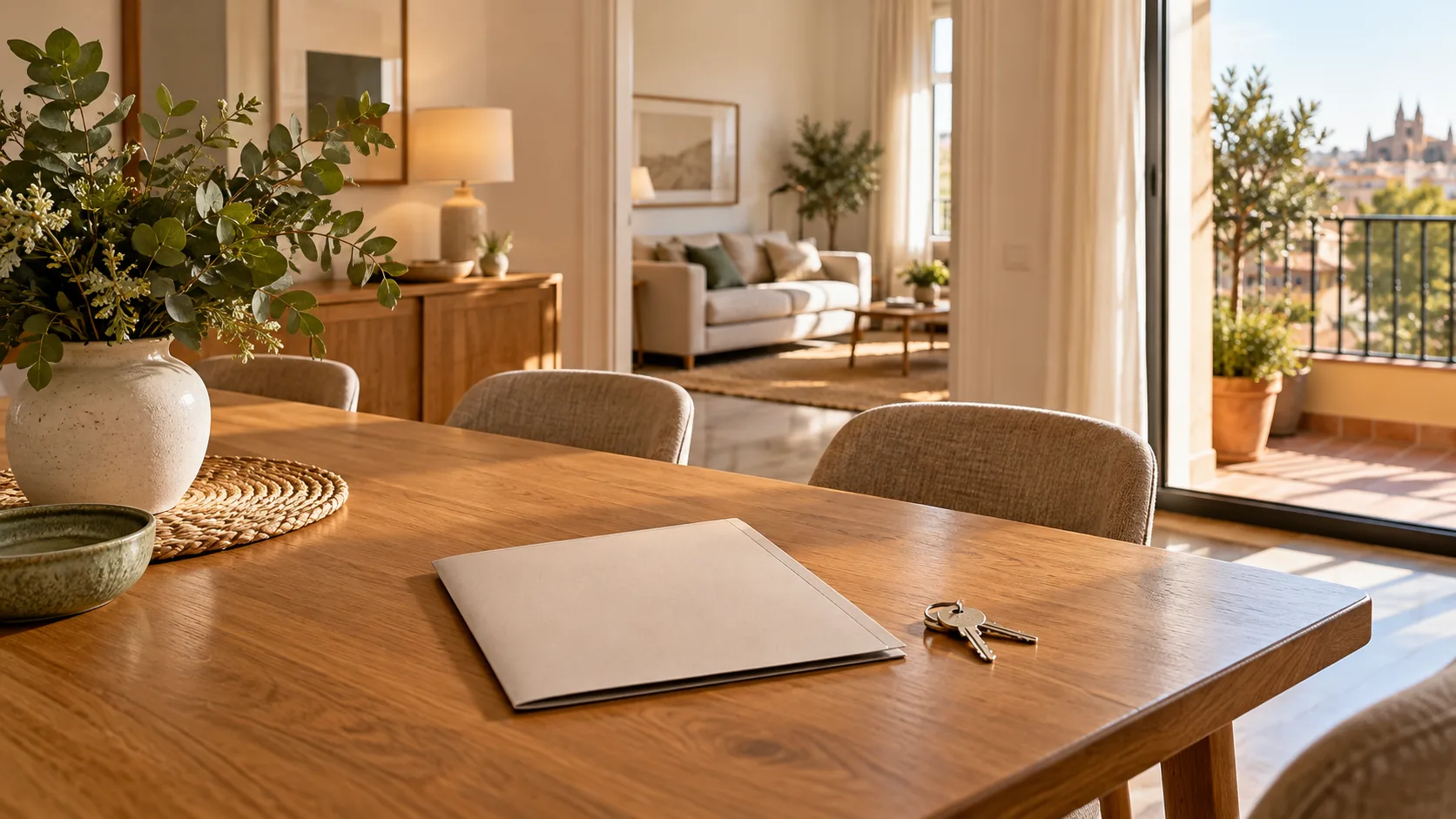 Vivienda ordenada para preparar su venta